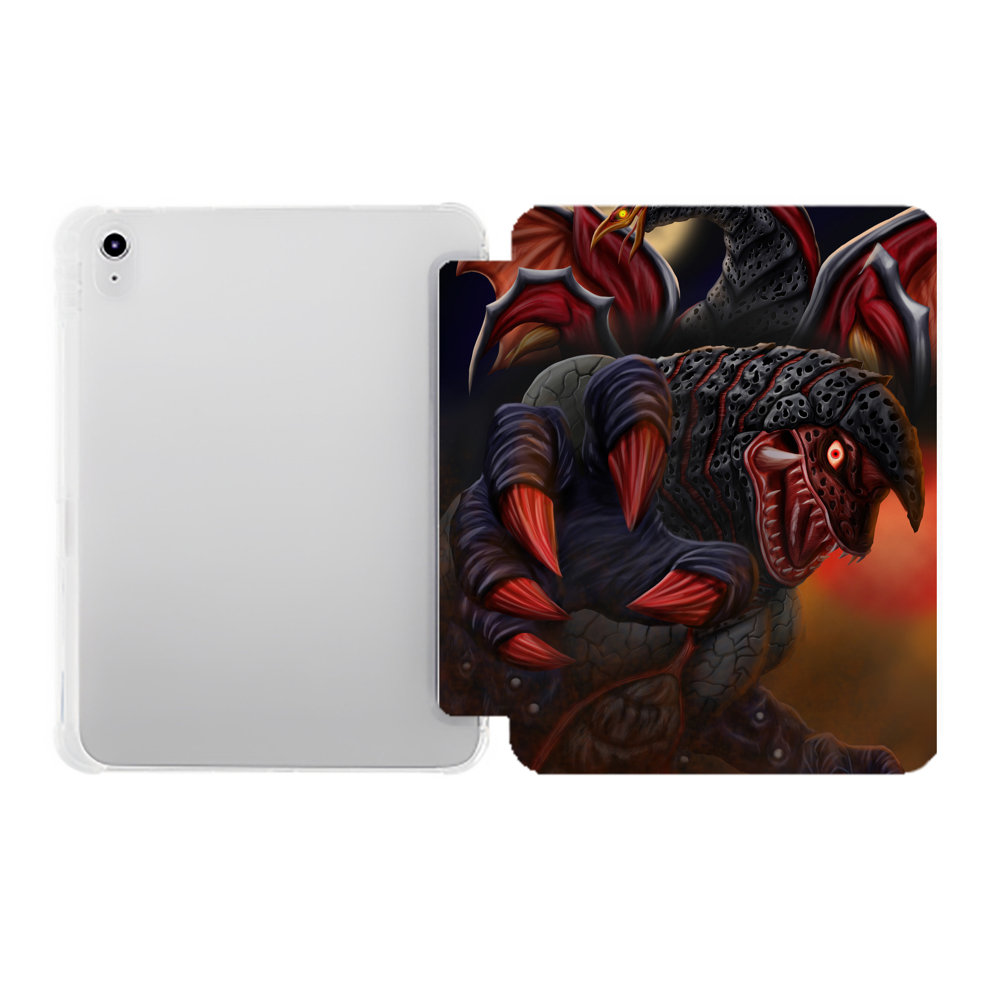 （画像用） ウルトラマン Ultraman IPad ケース ペン収納付き 三つ折りスタンド PUレザー×シリコン 対応機種9.5/10.5/10.9インチ